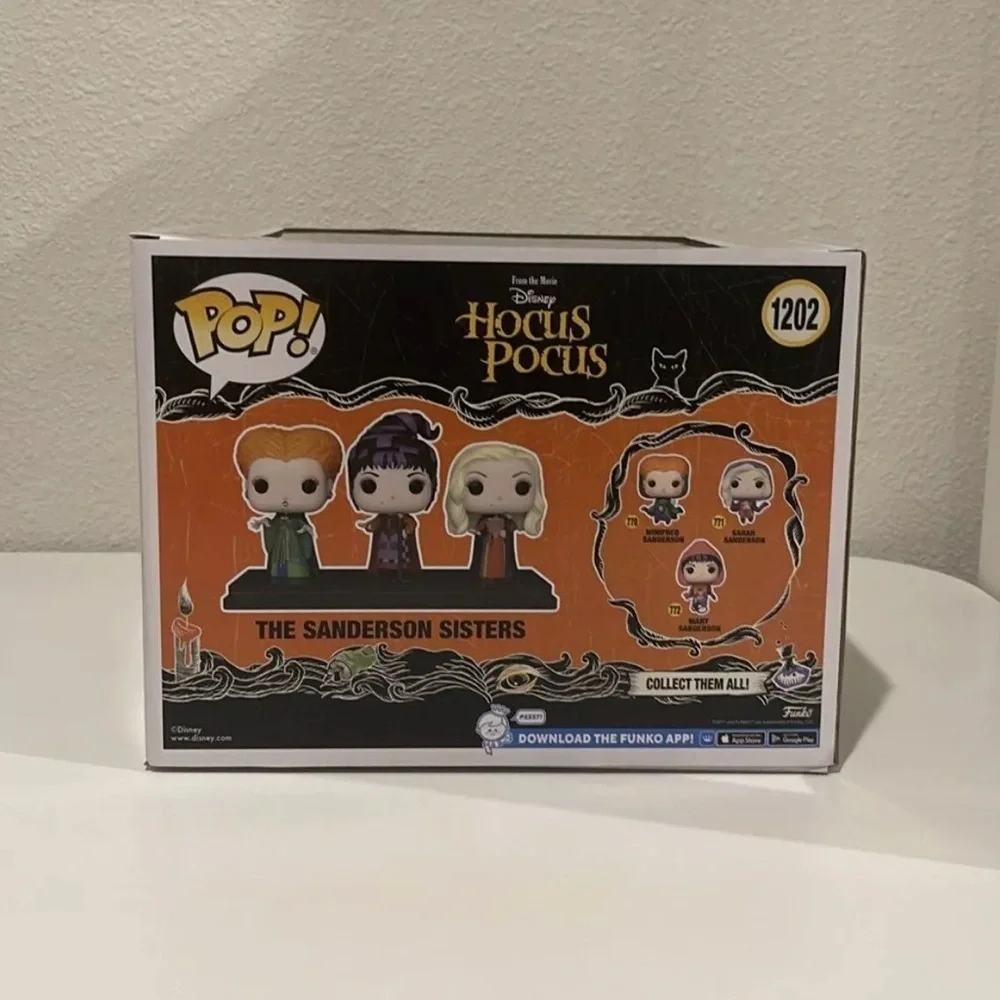 Funko Pop! #1202 Disney Hocus Pocus, The Sanderson Sisters, 3-pack, NIB